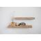 Hello Honey® 23.5" Handwoven Water Hyacinth Wall Shelf